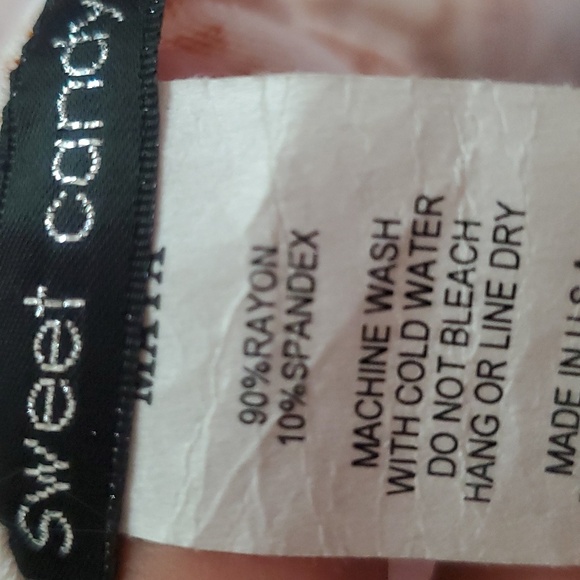 Sweet Candy Orange Cream Aztec Print Open cardigan Size S - Picture 9 of 11